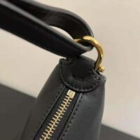 Fendi Women Fendigraphy Small Black Leather Bag-Black (1)