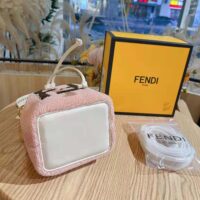 Fendi Women Mon Tresor Pink Sheepskin Mini-Bag (1)