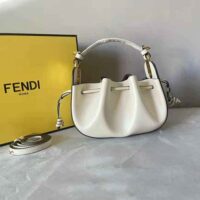 Fendi Women Pomodorino Brown Leather Mini-Bag (1)