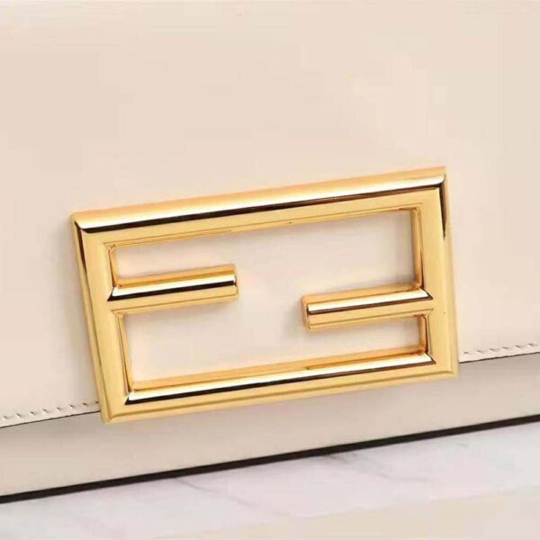 Fendi Women Wallet on Chain with Pouches Leather Mini-Bag-white (7)