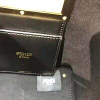 Fendi Women Way Small Made of Camellia-Colored Leather Bag-black (10)