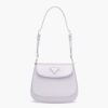 Prada Women Cleo Brushed Leather Mini Bag-Purple