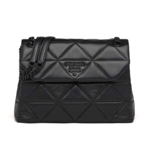 Prada Women Large Nappa Leather Prada Spectrum Bag-Black