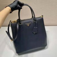 Prada Women Medium Prada Galleria Saffiano Leather Bag-black (1)