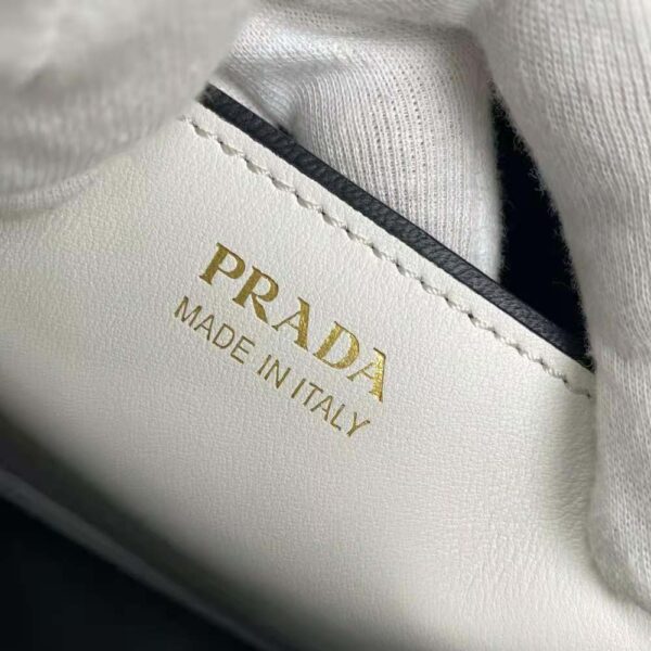 Prada Women Medium Saffiano Leather Prada Matinée Bag-white (10)