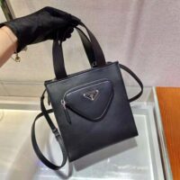 Prada Women Nappa Leather Tote Bag-black (1)