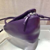 Prada Women Padded Nappa Leather Handbag-purple (1)