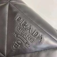 Prada Women Padded Nappa Leather Shoulder Bag-black (1)