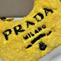 Prada Women Re-Edition 2000 Terry Mini-Bag-Yellow (1)