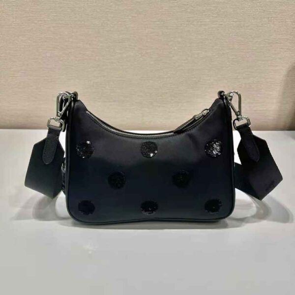 Prada Women Re-Edition 2005 Re-Nylon Polka-Dot Bag (5)