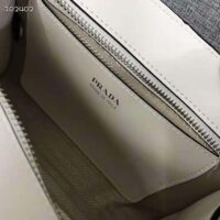 Prada Women Saffiano leather Prada Kristen Handbag-white (1)