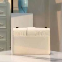 Dior Women 30 Montaigne Bag Des Vents Box Calfskin-white (1)