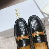 Dior Women Code Loafer Black Brushed Calfskin (1)