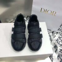 Dior Women D-wander Sneaker Uber Black Dior Oblique Technical Fabric (1)