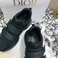 Dior Women D-wander Sneaker Uber Black Dior Oblique Technical Fabric (1)