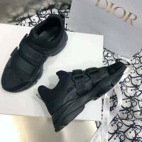 Dior Women D-wander Sneaker Uber Black Dior Oblique Technical Fabric (1)