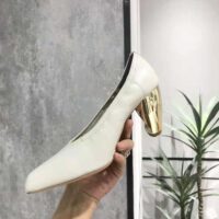 Dior Women Deesse Pump White Lambskin (1)