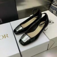 Dior Women La Parisienne Dior Pump Black Patent Calfskin (1)