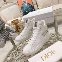 Dior Women Walk N Dior Star Sneaker White Dior Etoile Embossed Lambskin and Calfskin (1)