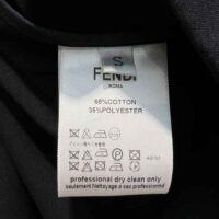 Fendi Women Single-Breasted Blue Wool Go-To Jacket (1)