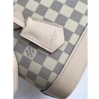 Louis Vuitton LV Women Alma BB Handbag Beige Damier Azur Coated Canvas (3)