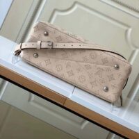 Louis Vuitton LV Women Bella Tote Crème Beige Mahina Perforated Calfskin (7)