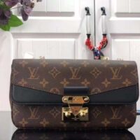 Louis Vuitton LV Women Marceau Black Monogram Coated Canvas Cowhide Leather (7)