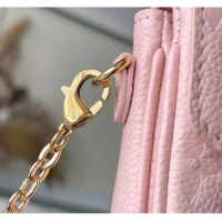 Louis Vuitton LV Women Micro Métis Pink Monogram Empreinte Embossed Supple Grained Cowhide (6)