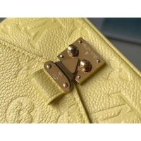 Louis Vuitton LV Women Micro Métis Yellow Monogram Empreinte Embossed Supple Grained Cowhide (3)