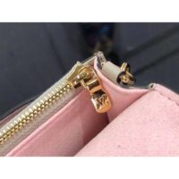 Louis Vuitton LV Women Mylockme Chain Pochette Greige Beige Calf Leather (5)