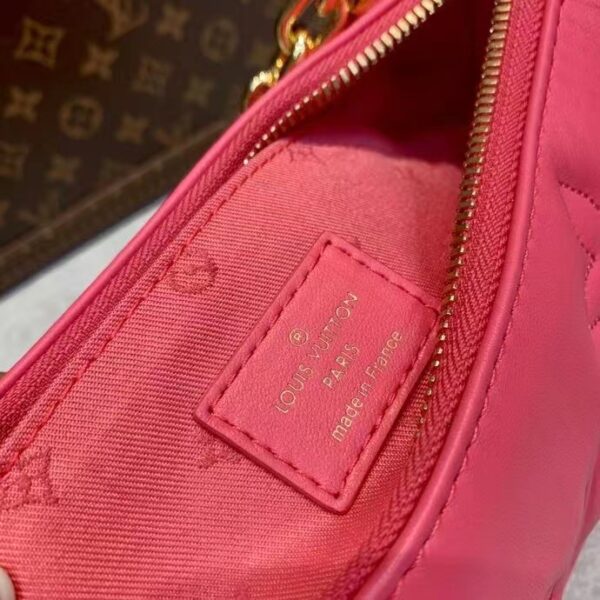 Louis Vuitton LV Women Over The Moon Pink Quilted Embroidered Smooth Calf Leather (4)