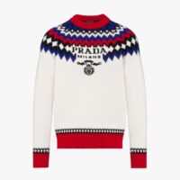 Prada Women Cashmere Crew-Neck Sweater (1)