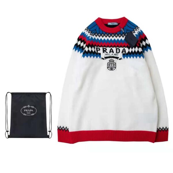 Prada Women Cashmere Crew-Neck Sweater (2)