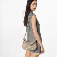 Louis Vuitton LV Unisex Bagatelle Mini Hobo Handbag Monogram Empreinte Embossed Grained Cowhide (3)