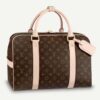 Louis Vuitton LV Unisex Carryall Coated Canvas VVN Shiny Golden Brass