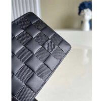 Louis Vuitton LV Unisex Multiple Wallet Black Damier Infini Leather (6)