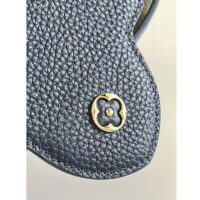 Louis Vuitton LV Women Capucines MM Handbag Blue Navy Taurillon Leather Canvas (3)