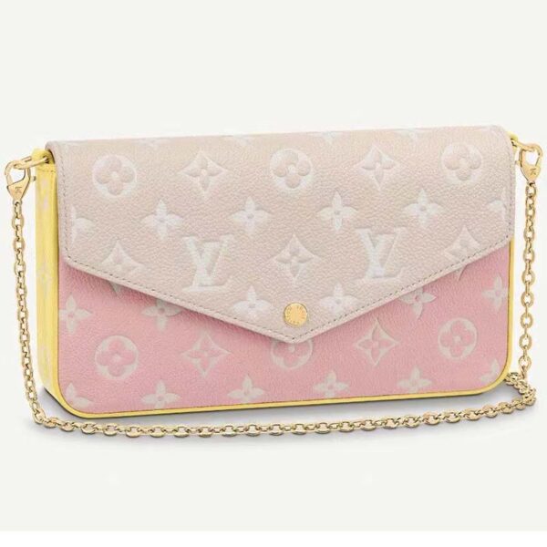 Louis Vuitton LV Women Félicie Pochette Monogram Empreinte Embossed Supple Grained Cowhide (11)