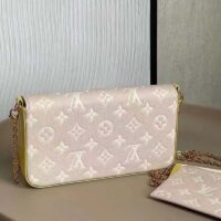 Louis Vuitton LV Women Félicie Pochette Monogram Empreinte Embossed Supple Grained Cowhide (11)