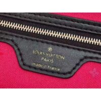 Louis Vuitton Women Neverfull MM Tote Midnight Fuchsia Monogram Coated Canvas (2)