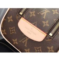 Louis Vuitton LV Unisex Dopp Kit Toilet Pouch Brown Monogram Coated Canvas (8)