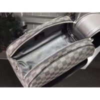 Louis Vuitton LV Unisex Dopp Kit Toilet Pouch Grey Damier Graphite Canvas (8)