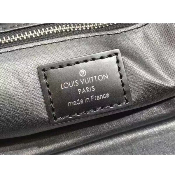 Louis Vuitton LV Unisex Dopp Kit Toilet Pouch Grey Damier Graphite Canvas (3)