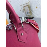 Louis Vuitton LV Women Alma BB Handbag Pink Epi Grained Cowhide Leather (3)