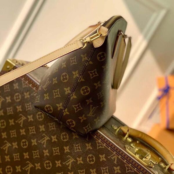 Louis Vuitton LV Women Boétie MM Monogram Coated Canvas Cowhide Leather (12)