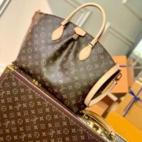 Louis Vuitton LV Women Boétie MM Monogram Coated Canvas Cowhide Leather (2)