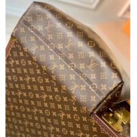 Louis Vuitton LV Women Boétie MM Monogram Coated Canvas Cowhide Leather (2)