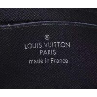 Louis Vuitton Unisex LV Alpha Wearable Wallet Grey Monogram Eclipse Coated Canvas (5)