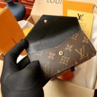 Louis Vuitton LV Unisex Card Holder Recto Verso Brown Monogram Reverse Coated Canvas (8)