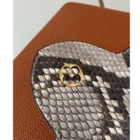 Louis Vuitton LV Women Capucines BB Handbag Brown Python Taurillon Leather (6)